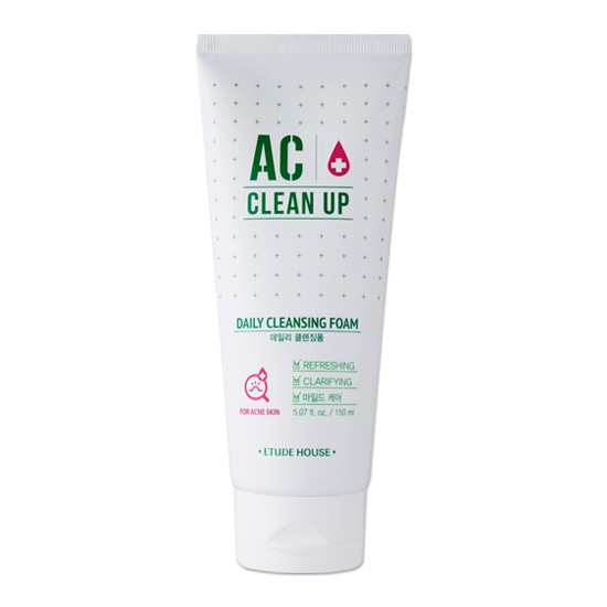 Пінка для проблемної шкіри Etude House AC Clean Up Daily Acne Foam Cleanser