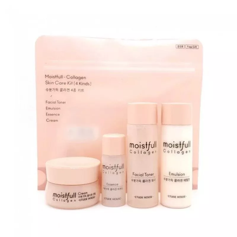 Набір Etude House Moistfull Collagen Skin Care Kit (4 продукти)