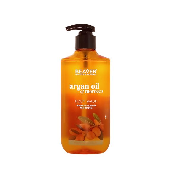 Гель для душу з аргановою олією Beaver professional Argan Oil of Morocco Body Wash 400 мл
