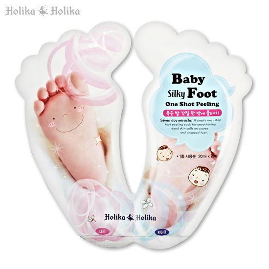 Кислотний педикюр Holika Holika Baby Silky Foot One Shot Peeling
