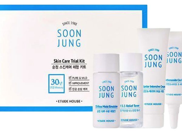 Набір для чутливої ​​шкіри Etude House SoonJung Skin Care Trial Kit