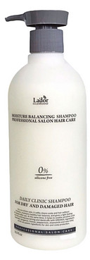 Безсиліконовий зволожуючий шампунь Lador Moisture Balancing Shampoo 530 мл