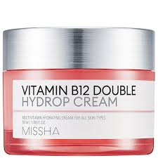 Крем для обличчя з вітаміном Missha B12 VITAMIN B12 DOUBLE HYDROP CREAM