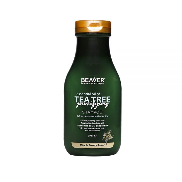 Шампунь для жирного волосся з маслом Чайнjго дерева beaver Professional Essential Oil of Tea Tree Shampoo 350ml