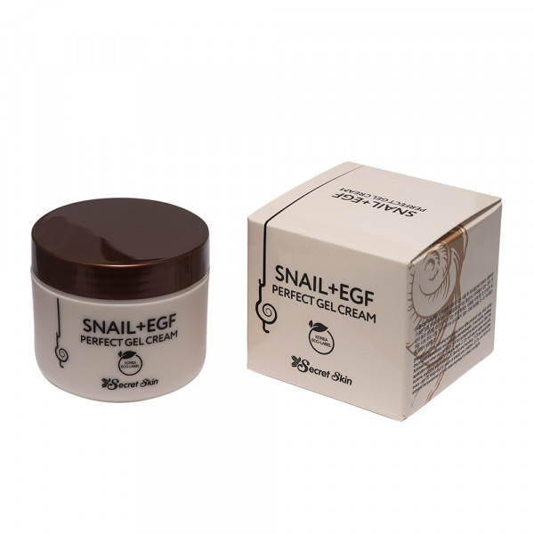 Крем-гель для обличчя з муцином равлика Secret Skin Snail + EGF Perfect Gel Cream 50g