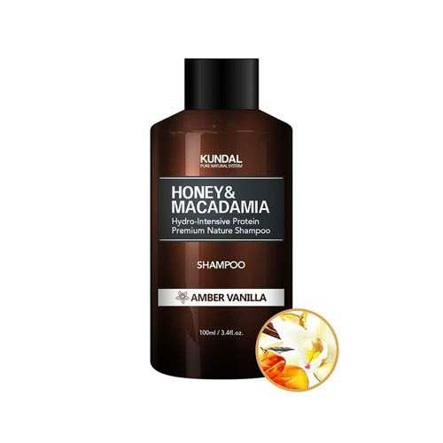 Безсульфатний шампунь для волосся  "Бурштинова ваніль" Kundal Honey & Macadamia Amber Vanilla Shampoo 500ml (Копировать)