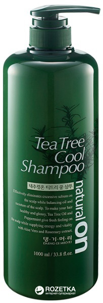 Охолоджуючий шампунь на основі чайного дерева DAENG GI MEO RI Naturalon Tea Tree Cool Shampoo - 1000 мл