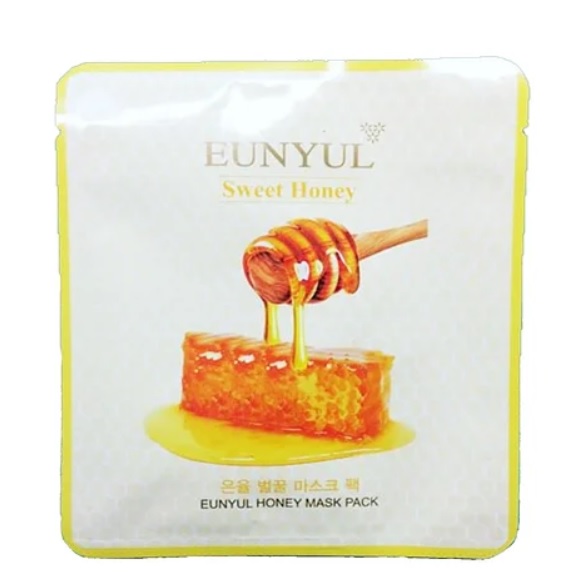 Тканинна маска живильна з медом для сухої шкіри EUNYUL Honey Mask Pack - 30 мл