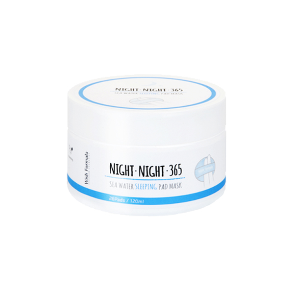 Спонжі для нічного догляду морська вода, колаген Wish Formula  Night Night 365 Sea Water Sleeping Pad Mask, 26 шт.