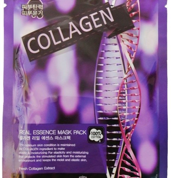 Тканинна маска з колагеном May Island Real Essence Collagen Mask Pack - 25 г