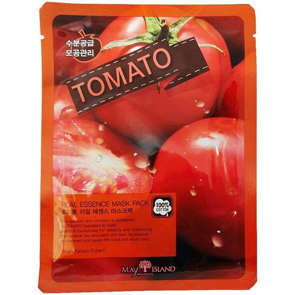 Тканинна маска з томатом May Island Real Essence Tomato Mask Pack - 25 г