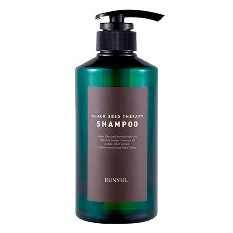 Шампунь для зволоження і м'якості волосся з маслом чорного кмину EUNYUL Black Seed Therapy-Shampoo - 500 мл