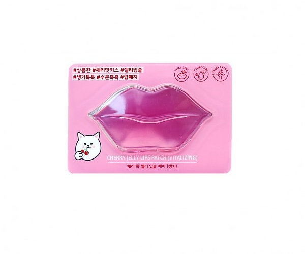 Патч для губ з черешнею ETUDE HOUSE Cherry Jelly Lips Patch Vitalizing - 10 мл (1 шт.)
