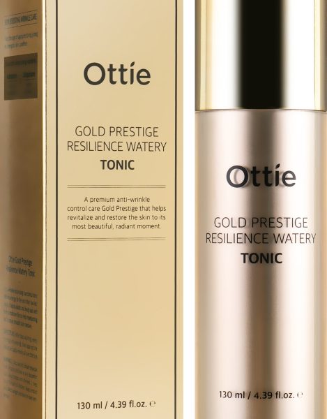 Зволожуючий тонер Ottie Gold Prestige Resilience Watery Tonic - 120 мл