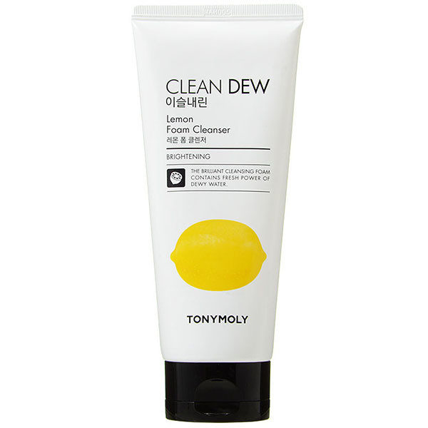 Очищаюча пінка для вмивання з лимоном Tony Moly Clean Dew Lemon Foam Cleanser - 180 мл
