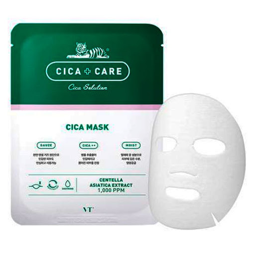 Тканинна маска для подразненої шкіри VT Cosmetics CICA MASK MOISTURE - 28 мл