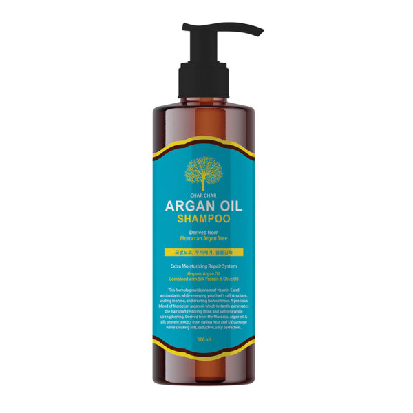 Шампунь для волосся Арганова олія Char Char Argan Oil Shampoo, 500 мл
