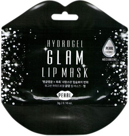Патчі-маска для губ з перлами Beauugreen Hydrogel Glam Lip mask Pearl - 1 шт.