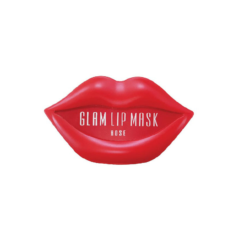 Патчі-маска для губ з трояндою Beauugreen Hydrogel Glam Lip mask Rose - 20 шт.