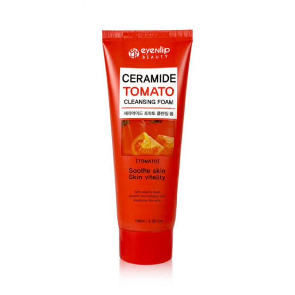 Пінка для вмивання з томатом Eyenlip Ceramide Tomato Cleansing Foam - 100 мл