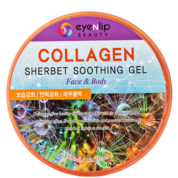 Омолоджуючий гель з колагеном Eyenlip Soothing Gel Collagen Sherbet 300 мл