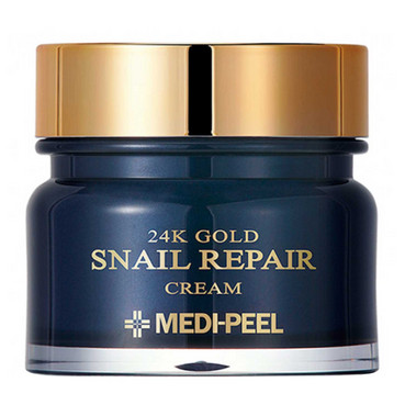 Крем для обличчя з равликом і золотом Medi-Peel 24K Gold Snail Repair Cream - 50 мл