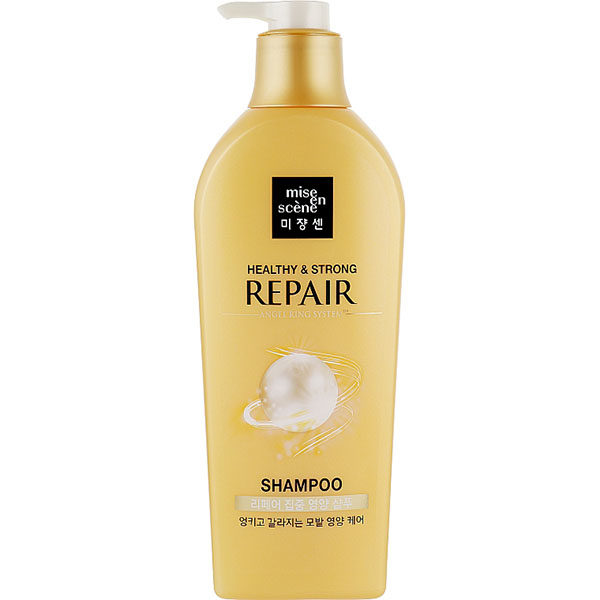 Протеїновий шампунь для відновлення волосся MISE EN SCENE PEARL HEALTHY & STRONG REPAIR SHAMPOO - 780 мл
