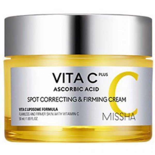 Зміцнюючий крем для обличчя MISSHA VITA C PLUS SPOT CORRECTING & FIRMING CREAM - 50 мл