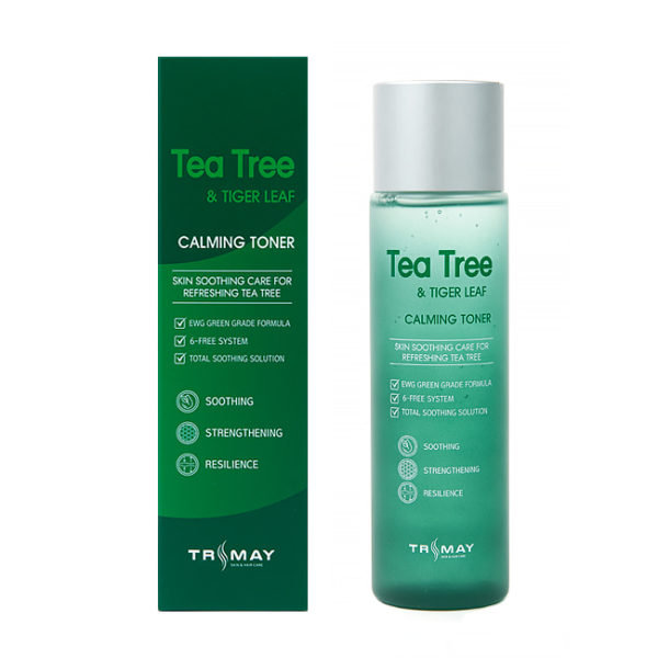 Тонер з чайним деревом і центелла TRIMAY Tea Tree & Tiger Leaf Calming Toner - 200 мл