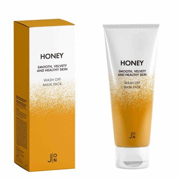 Маска для обличчя з медом Jon Honey Smooth Velvety and Healthy Skin Wash Off Mask Pack 50 г