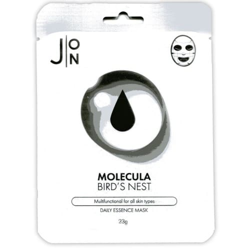 Тканинна маска для обличчя ластівчине гніздо J:on Molecula Bird's Nest Daily Essence Mask