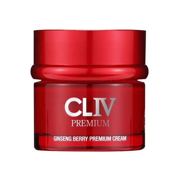 Енергізуючий крем з екстрактом ягід женьшеню для пружності шкіри обличчя Cliv Ginseng Berry Premium Cream 50 мл