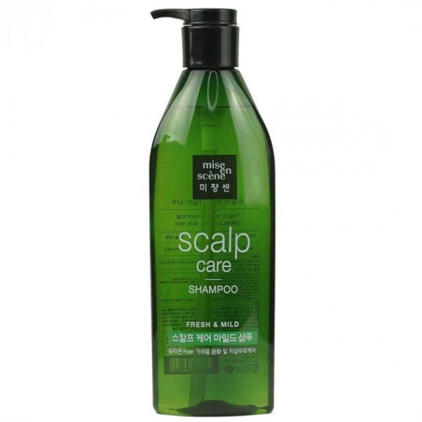 Шампунь для волосся на основі зеленого комплексу Mise en Scene Scalp Care Shampoo 680 мл