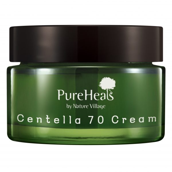 Відновлюючий крем для шкіри обличчя з екстрактом центелли PureHeals Centella 70 Cream 50 мл
