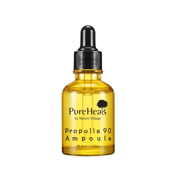 Поживна сироватка з екстрактом прополісу 90 для чутливої ​​шкіри PureHeals Propolis 90 Ampoule 30 мл