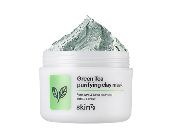 Освіжаюча глиняна маска для обличчя Skin79 Green Tea Purifying Clay Mask 100 г