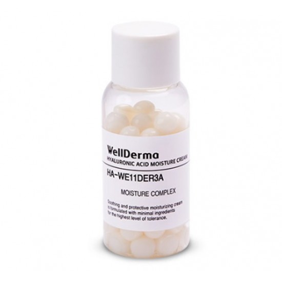 Зволожуючий крем для обличчя в капсулах WellDerma Hyaluronic Acid Moisture Cream 20 г
