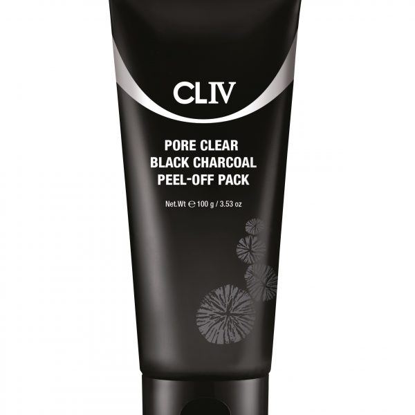Маска-плівка з чорним вугіллям для очищення пор від забруднення Cliv Pore Clear Black Charcoal Peel-off Pac 100г