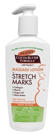 Масажний лосьйон "Масло какао" від розтяжок Palmer's Cocoa Butter Formula Massage Lotion 250мл