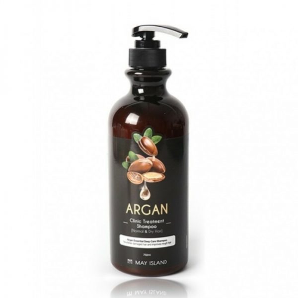 Відновлюючий шампунь для волосся May Island Argan Clinic Treatment Shampoo 750 мл