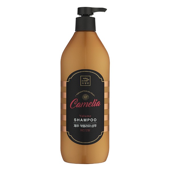 Шампунь для волосся з камелією Mise en Scene Jeju Camellia Volume Shampoo 780 мл