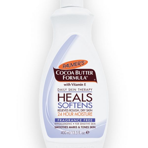 Лосьйон "Масло какао" для тіла без запаху Palmers Cocoa Butter Formula Body Lotion Fragrance Free 400 мл