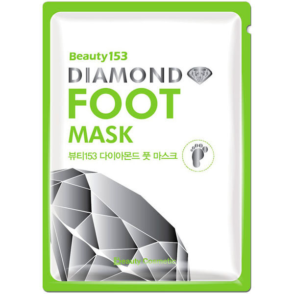 Маска-шкарпетки для ніг BeauuGreen Beauty 153 Diamond Foot Mask 1 пара