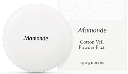 Компактна пудра для жирної шкіри Mamonde Cotton Veil Powder Pact