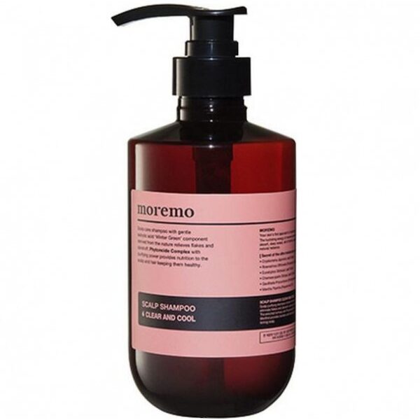 Очищуючий безсульфатний шампунь Moremo «Scalp Shampoo Clear and Cool» 500 мл