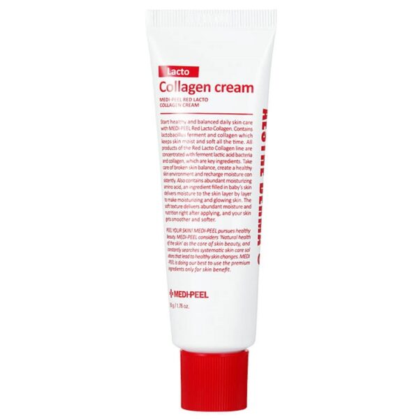 Крем для обличчя з пробіотиками та колагеном Medi-Peel Red Lacto Collagen Cream 50 мл