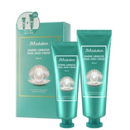 Набір кремів для рук із перлами JMsolution Marine Luminous Pearl Hand Cream Pearl 100+50 мл