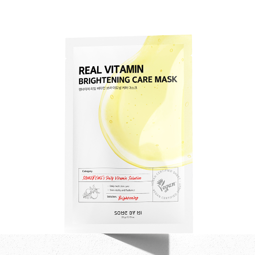 Вітамінна тканинна маска для обличчя Some By Mi Real Vitamin Brightening Care Mask 20 г