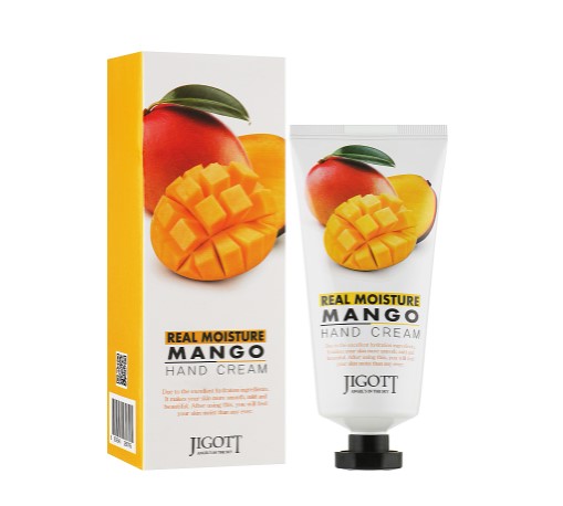 Крем для рук з екстрактом манго Jigott Real Moisture Mango Hand Cream 100мл