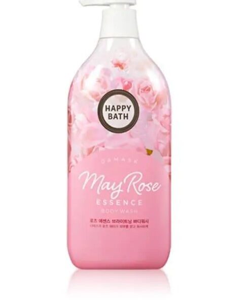 Гель для душу із екстрактом троянди Happy Bath May Rose Essence Brightening Body Wash 900 мл